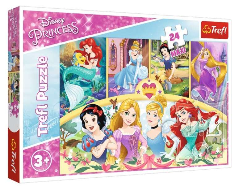 Пазл 24 Maxi Trefl: Disney Princess