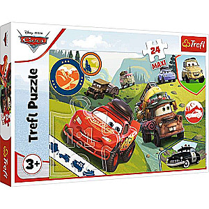 Пазл 24 Maxi Trefl: Disney Cars 3