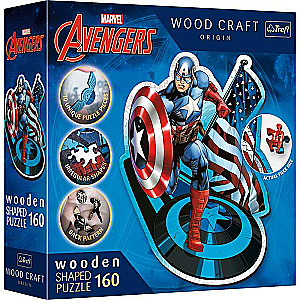 Пазл 160 Trefl: Fearless Capitan America