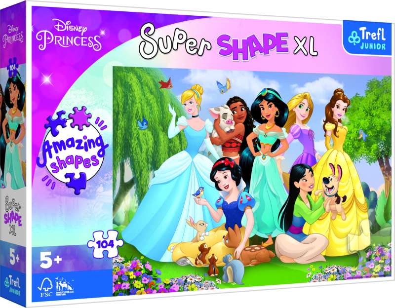 Пазл 104 XL Trefl: Disney Princess 