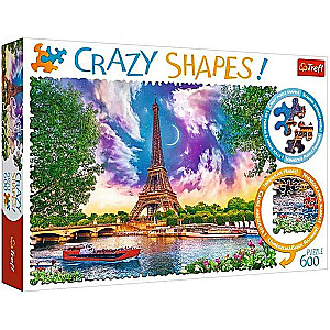 Пазл 600 Crazy Shapes Trefl: Sky over Paris