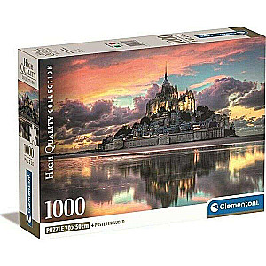 Пазл 1000 Clementoni: Le Magnifique Mont Saint-Michel