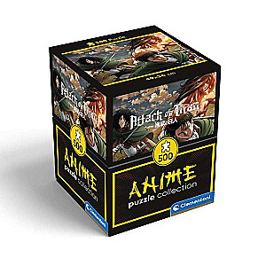 Пазл 500 Clementoni: Anime Cube - Attack on Titans