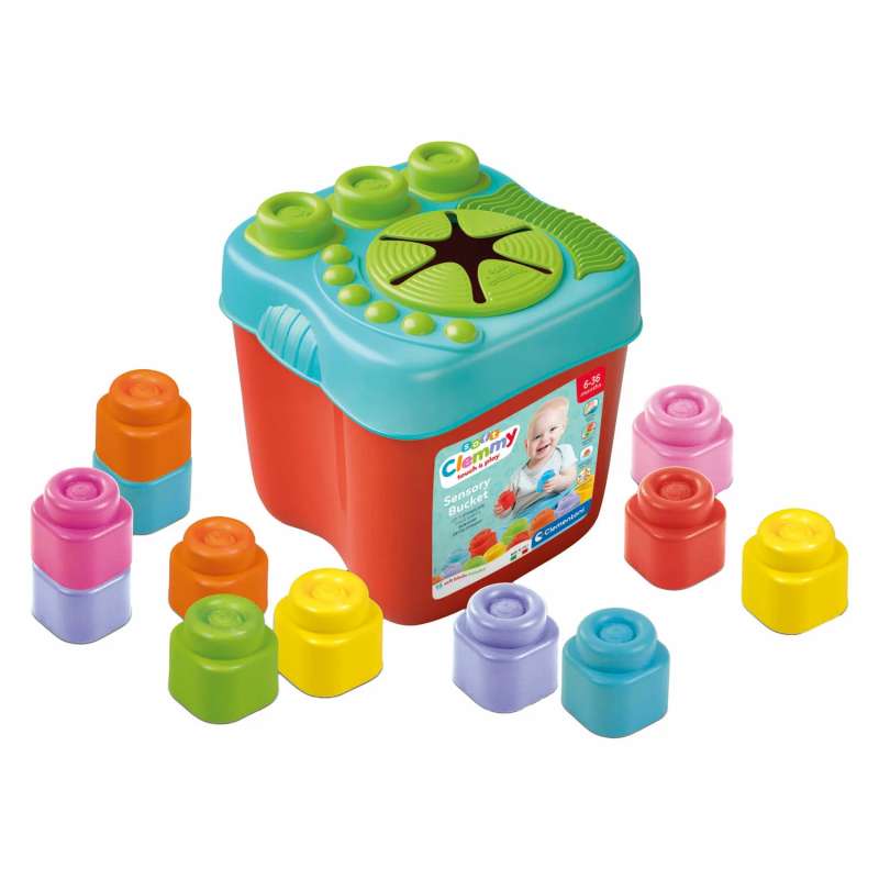 Baby Soft Clemmy Clementoni: Sensory Bucket