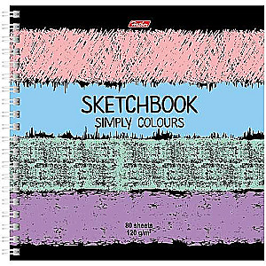 Скетчбук - Simply Colours, А5 