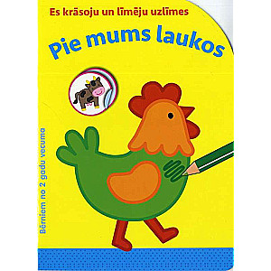 Es krāsoju un līmeju. Pie mums laukos