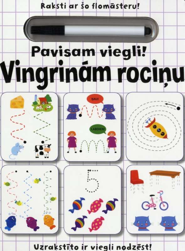 Pavisam viegli! Vingrinam rociņu