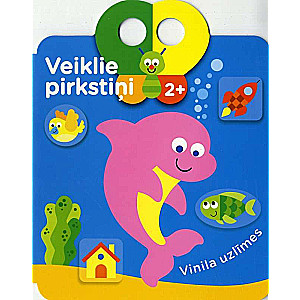 Veiklie pirkstiņi Delfīns