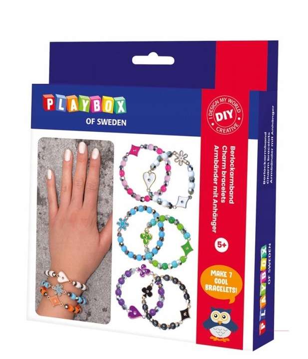 Набор для творчества PLAYBOX - Charm bracelets