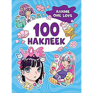 Аниме one love 100 наклеек