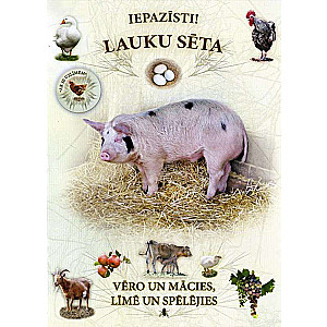 Iepazīstī! Lauku sētā. Vēro un mācies, līmē un spēlējies