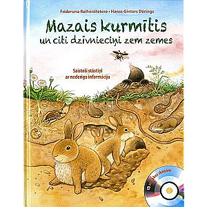 Mazais kurmītis un citi dzīvnieciņi zem zemes + CD