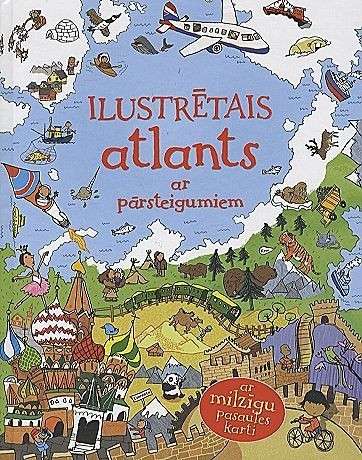 Ilustrētais atlants ar pārsteigumiem