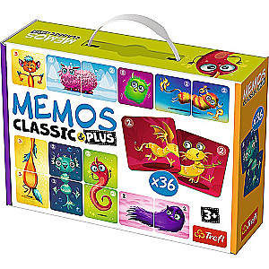 Настольная игра - Memos classic plus. Милые монстры