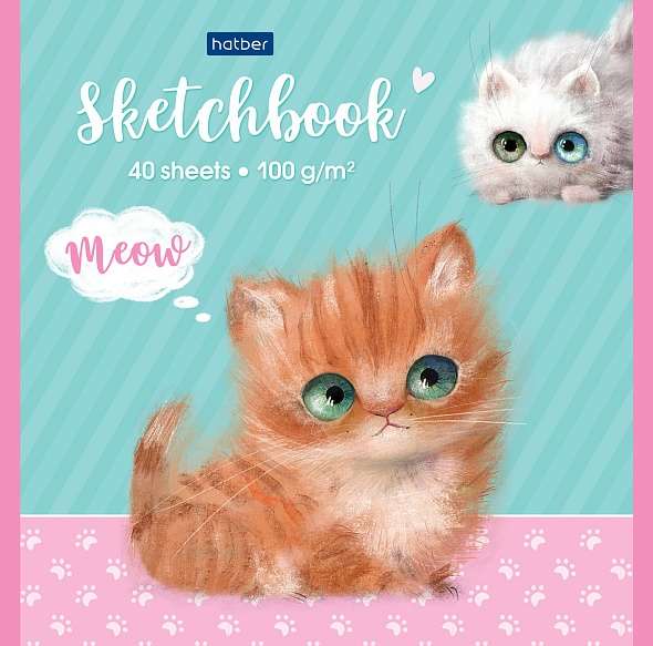 Premium Блокнот SketchBook 40л А5ф 165х165мм 