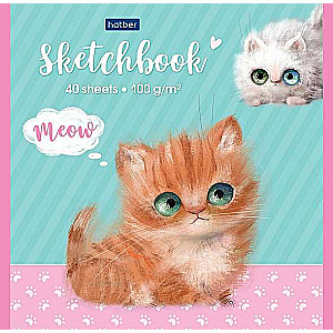 Premium Блокнот SketchBook 40л А5ф 165х165мм 