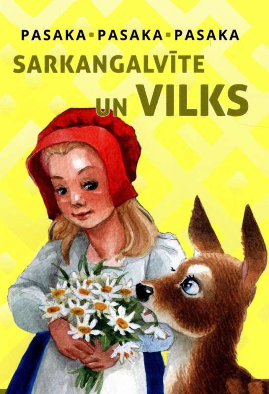 Sarkangalvīte un vilks mini