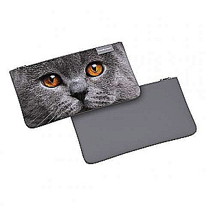 Пенал конверт ErichKrause® 207x114мм Grey Cat