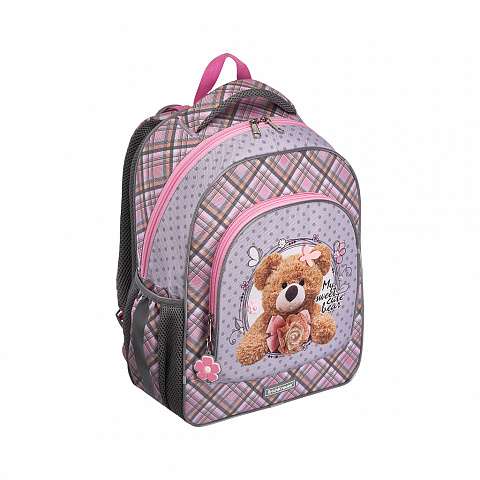 Рюкзак 28x39x14, 520гр.15 L ErichKrause Ergo Line, Teddy Bear