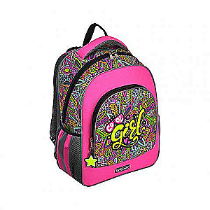 Рюкзак 28x39x14, 520гр.15 L ErichKrause Ergo Line, Cool Girl