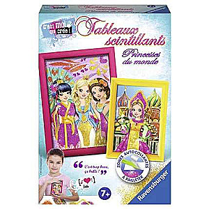 Картина из блесток - GlittePicture Princesses of The World