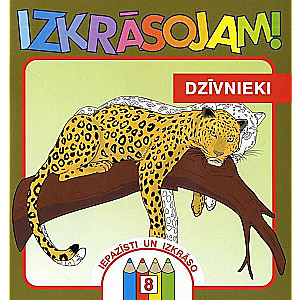 Izkrāsojam! 8 Dzīvnieki