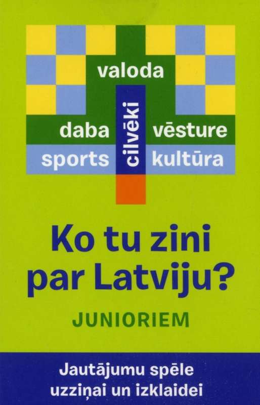 Ko tu zini par latviju? Junioriem