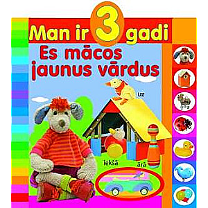 Man ir 3 gadi. Es mācos jaunus vārdus