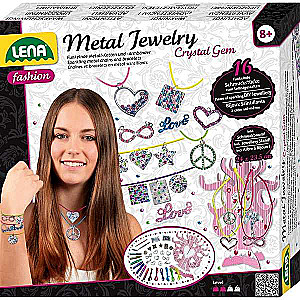 Набор для творчества LENA Metal Jewelry Crystal