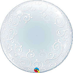 Balon foliowy 24 QL Bubble Deco