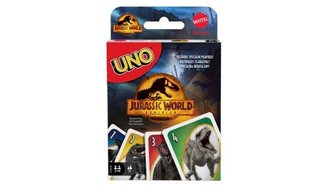 Настольная игра - UNO Jurassic World 3 Карты