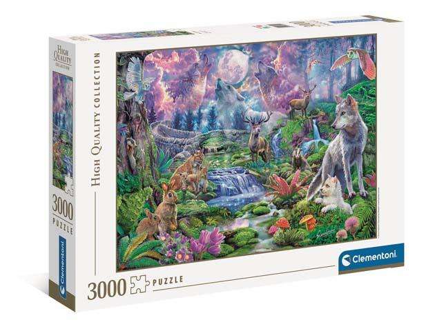 Пазл 3000 CLEMENTONI MOONLIT WILD