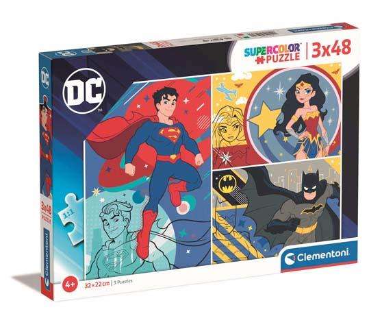 Пазл 3X48 CLEMENTONI DC Comics