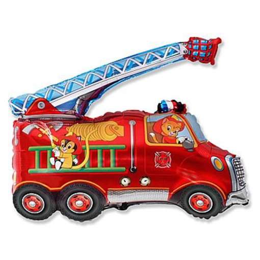 Фольгированный шар  24 FX - Fire engine