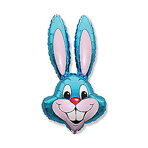 Фольгированный шар 24 FX - Rabbit blue