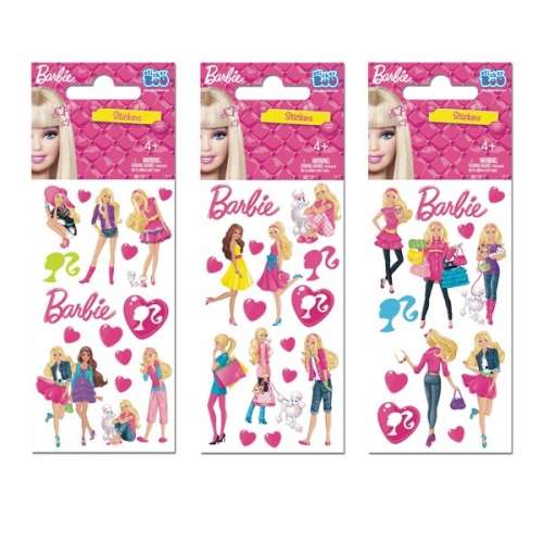 Наклейки 66x180мм BARBIE