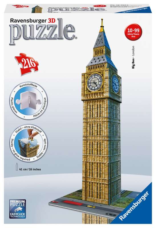 3D пазл Big Ben