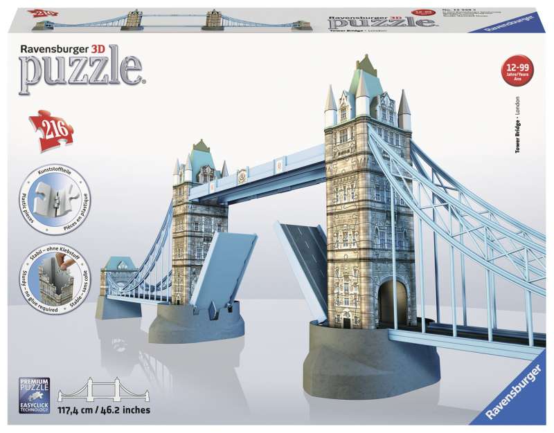 3D пазл Tower Bridge