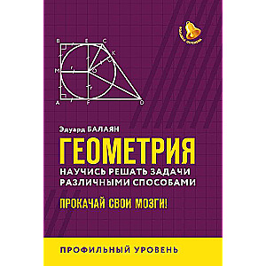 Геометрия: научись решать задачи различными способами. Прокачай свои мозги! Профильный уровень