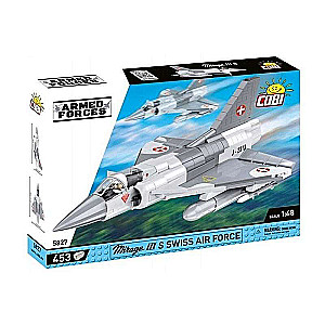 Конструктор - COBI Mirage III S Swiss AIR Force, 453 детали