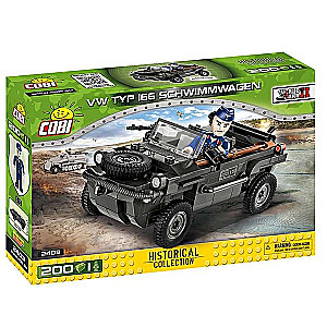 Конструктор - COBI VW Typ 166 Schwimmwagen, 200 деталей