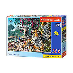 Пазл CASTORLAND Tiger Sanctuary 300 дет.