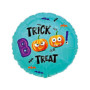 Фольгированный шар BOO! Halloween Trick or Treat, 18