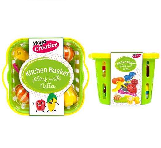 Игровой набор - Нелла. Фрукты и овощи вращаются KITCHEN SET