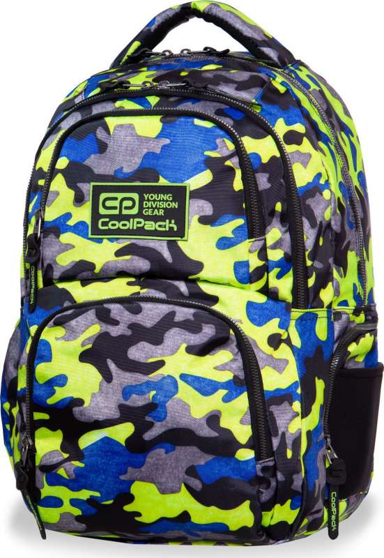 Рюкзак COOL PACK 28L CAMO FUSION YELLOW