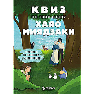 КВИЗ по творчеству Хаяо Миядзаки. 3 уровня сложности, 250 вопросов