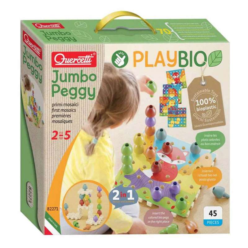 Мозаика Bio Jumbo Peggy Play,  45 деталей