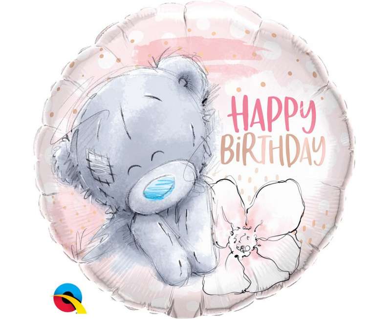 Фольгированный шар  18 QL Tatty Teddy Birthday Flowe