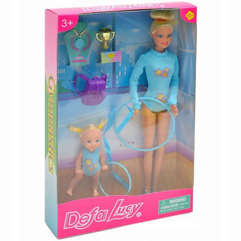 Кукла с аксессуарами Defa Lusy Гимнастки