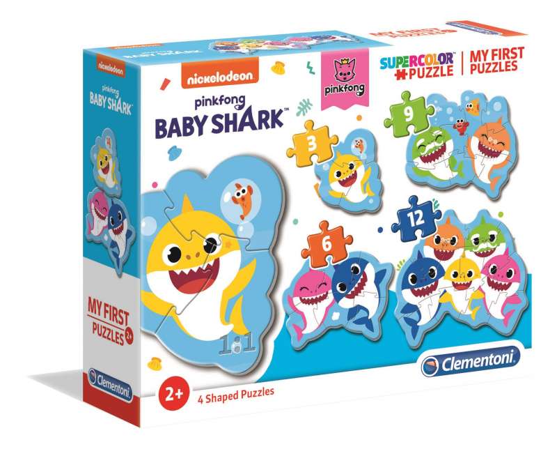 Пазл 3-6-9-12 CLEMENTONI Baby Shark